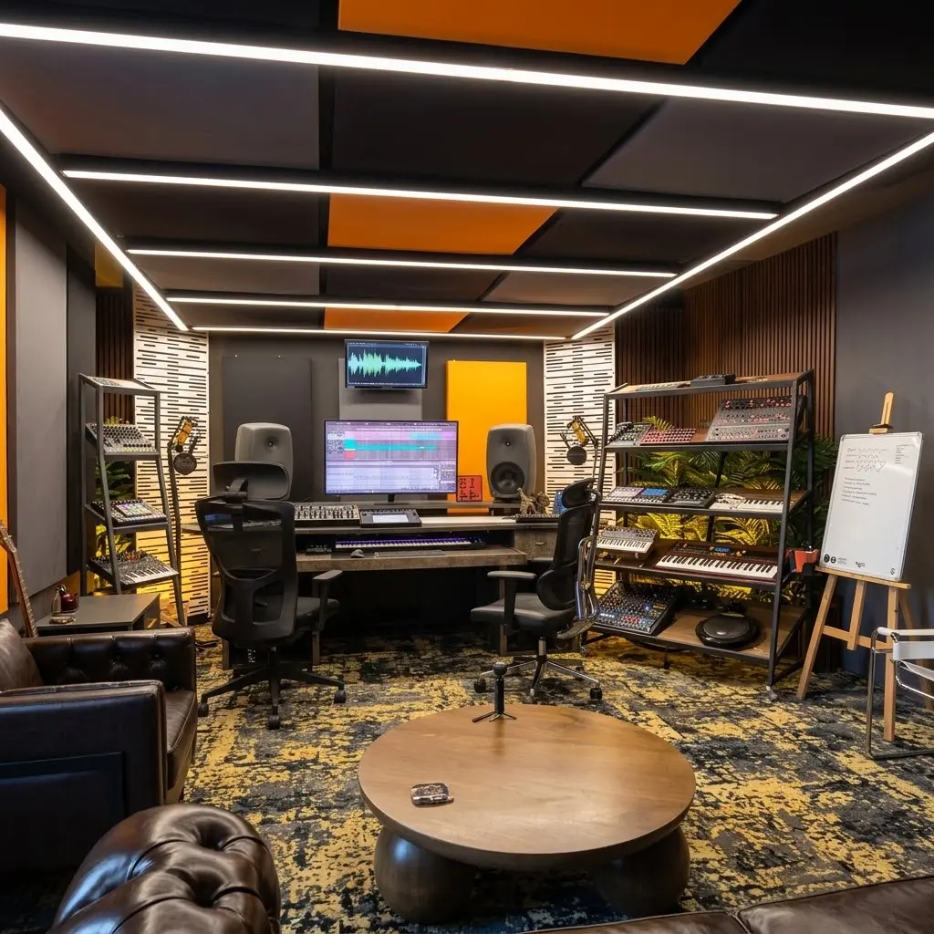 SonarHouse Seyrantepe Main Room - profesyonel DJ ve müzik prodüksiyon eğitim stüdyosu