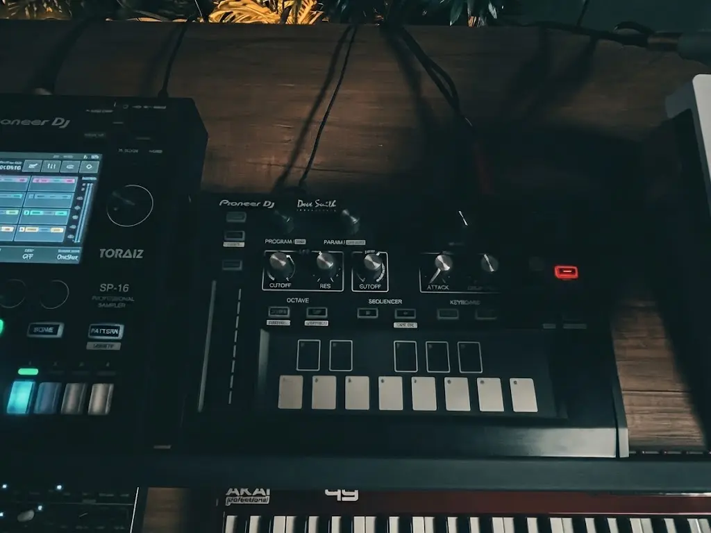 Pioneer AS-1 ekipmanı - SonarHouse Stüdyo A donanımı